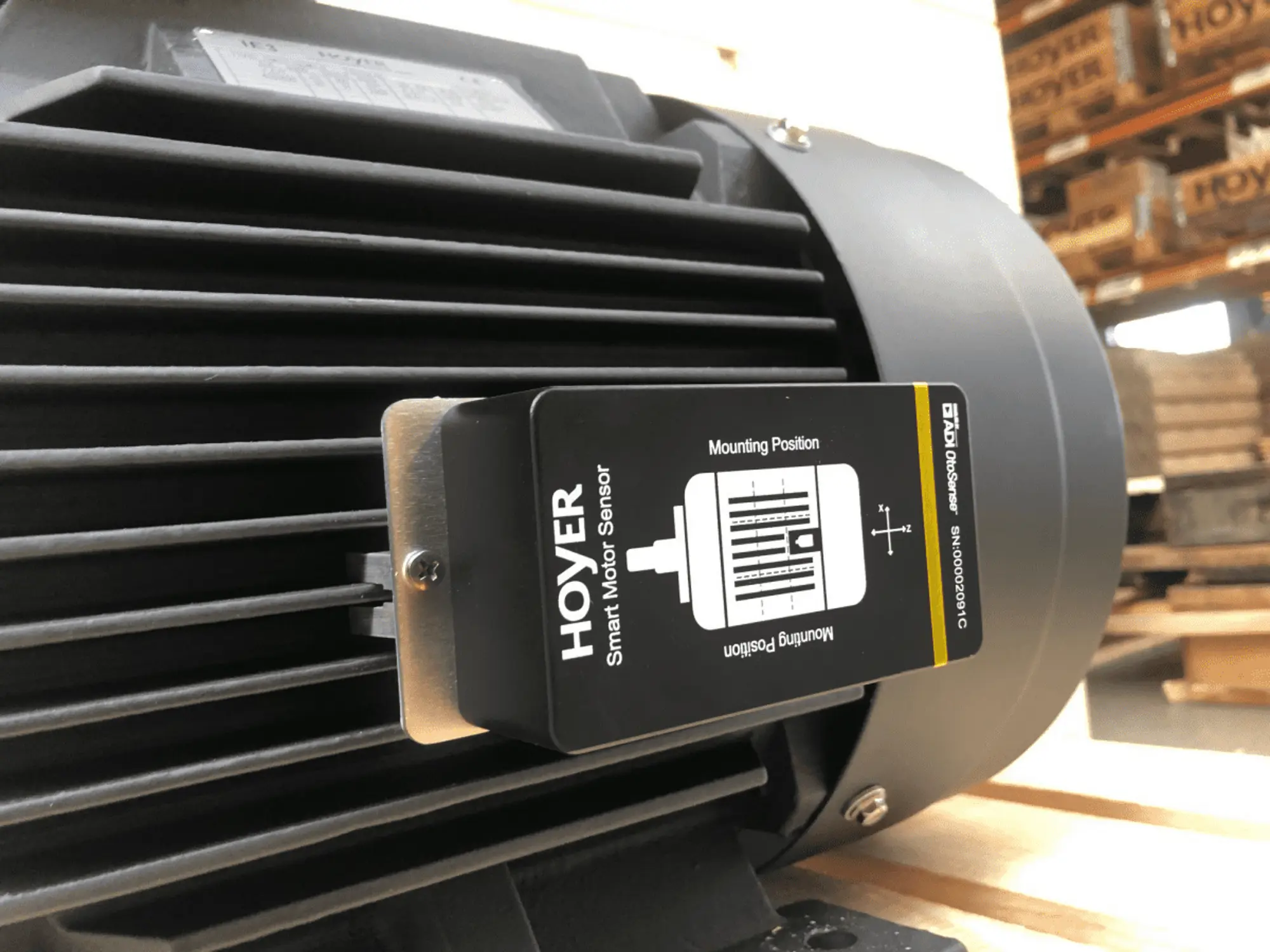 Hoyer Unit Rotation Control Fjernovervåg motorens tilstand med Hoyer Smart Motor Sensor ...