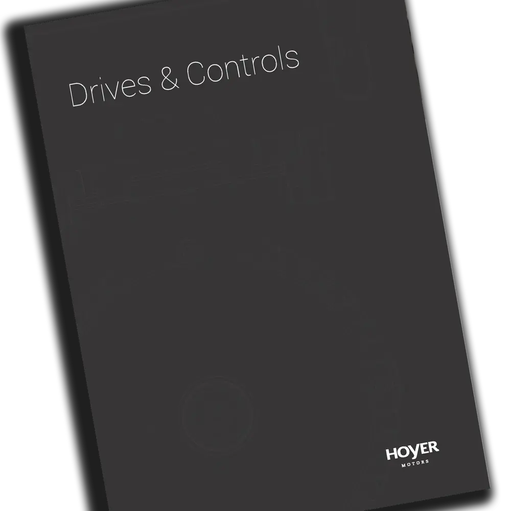 Hoyer Unit Rotation Control Integrated VFD motors – see our cost-effective, space-saving motors